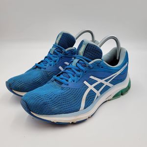 ASICS Gel-Pulse 11 Women's Blue White Running Athletic Shoes 1012A467 Size US 10